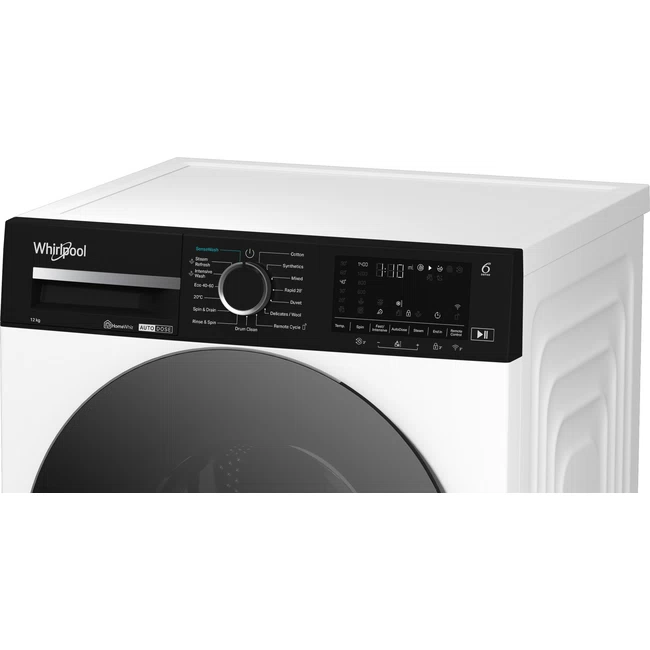 Whirlpool Freestanding Front Loading Washing Machine 12kg 1400sp - White | W0M27WADSIRE - Image 7
