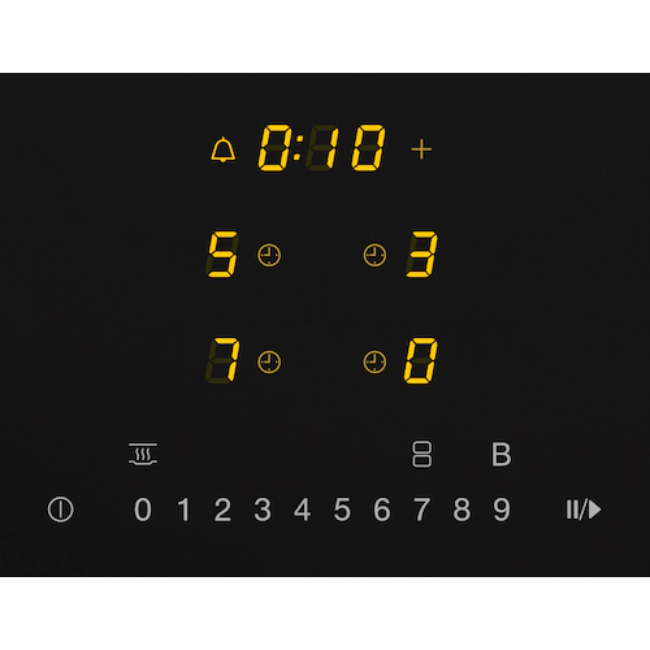 Miele Induction Hob With Onset Controls - Black | KM7474FR - Image 2