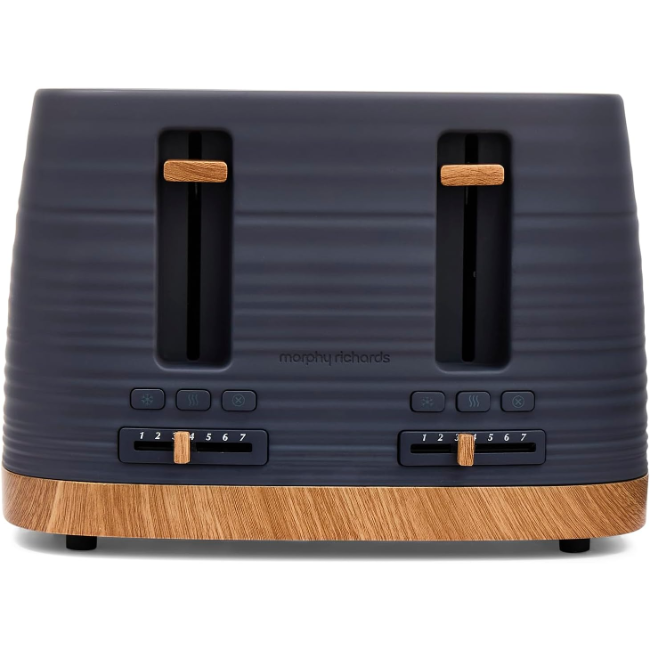 Morphy Richards Clay 4 Slice Toaster | Grey | 243101