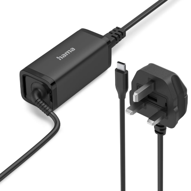 Hama 65W USB-C Universal Laptop Charger | 542618