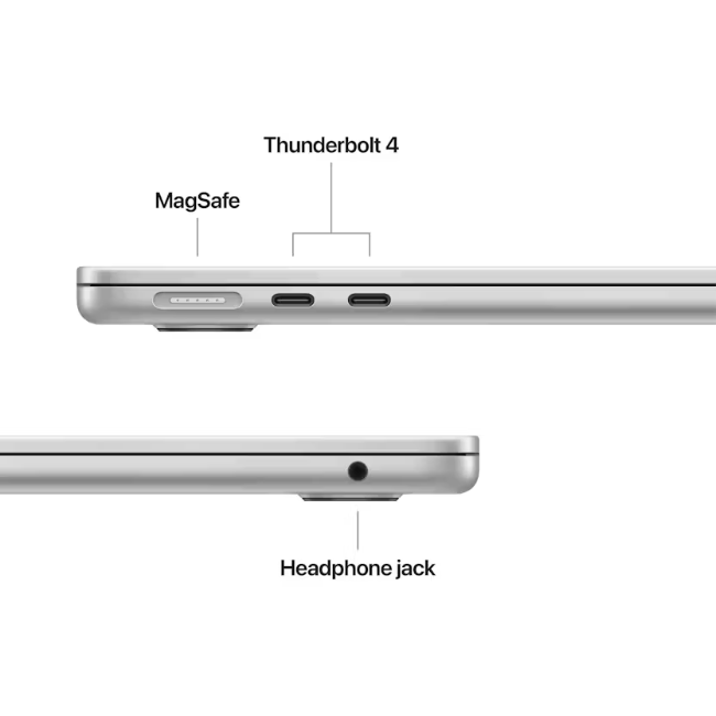 13" MacBook Air 16gb/256gb - Silver | MW0W3B-A - Image 3