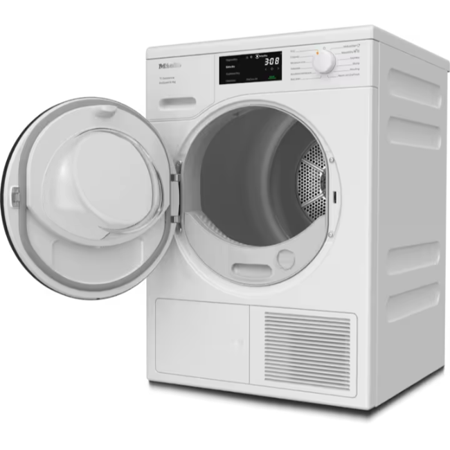 Miele EcoSpeed & 9kg Heat Pump Dryer - White | TED645WP - Image 2