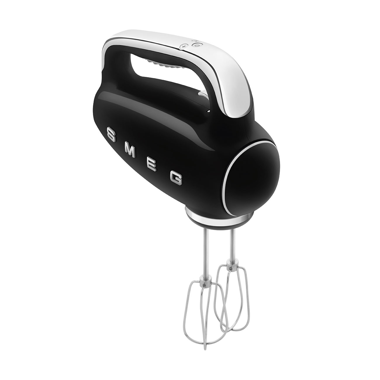 Smeg 50's Style Retro Hand Mixer - Black | HMF01BLUK - Image 4 Smeg 50's Style Retro Hand Mixer - Black | HMF01BLUK - Image 4