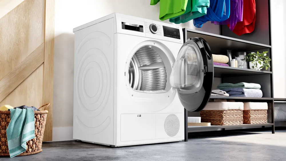 Bosch Series 6 Condenser Tumble Dryer 8KG - White | WPG23108GB - Image 4 Bosch Series 6 Condenser Tumble Dryer 8KG - White | WPG23108GB - Image 4