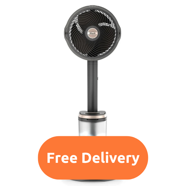 Shark FlexBreeze Pro Mist Indoor & Outdoor Fan & Outdoor Misting System - Grey | FA300UK Shark FlexBreeze Pro Mist Indoor & Outdoor Fan & Outdoor Misting System - Grey | FA300UK