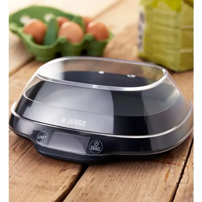 Judge Kitchen 5kg Digital Bowl Scales - Black | J417 - Image 2
