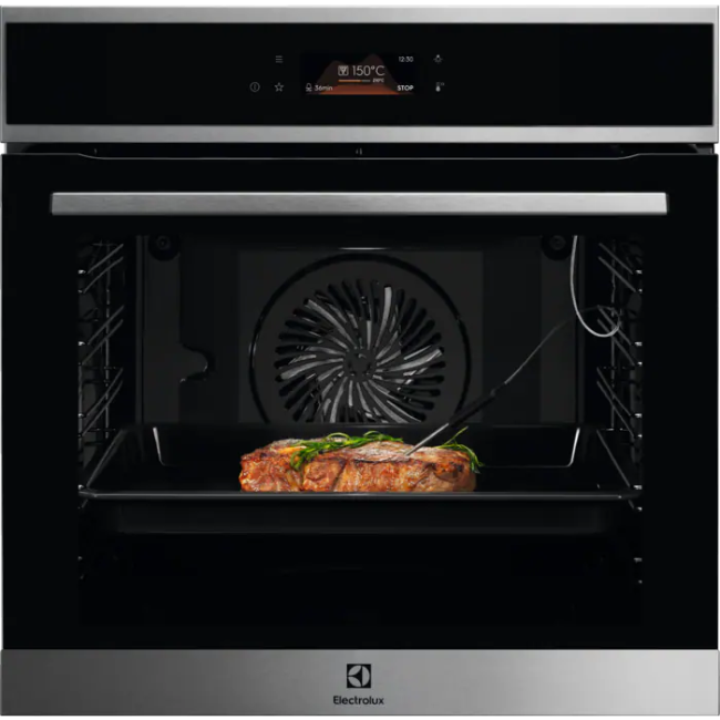Electrolux Built-In Single Oven - Black and Stainless Steel | EOE8P09X