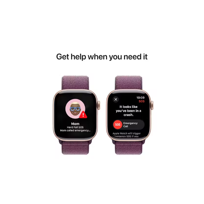 Apple Watch 10 GPS 46mm - Rose Gold/Plum | MWWV3QA-A - Image 5