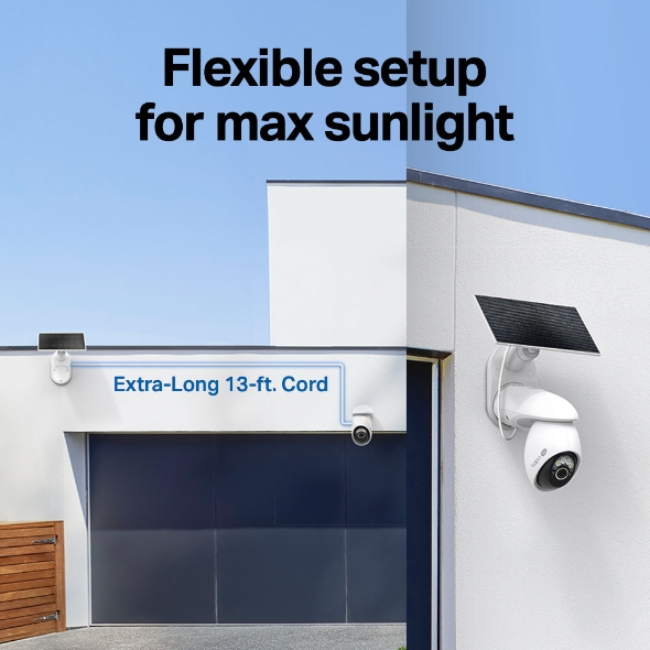 TP-Link Tapo C660 4k Solar Security Camera Kit - White | TAPO-C660KIT - Image 6
