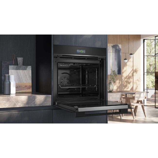 Siemens IQ700 Built-In Single Oven - Black | HB772G1B1B - Image 4
