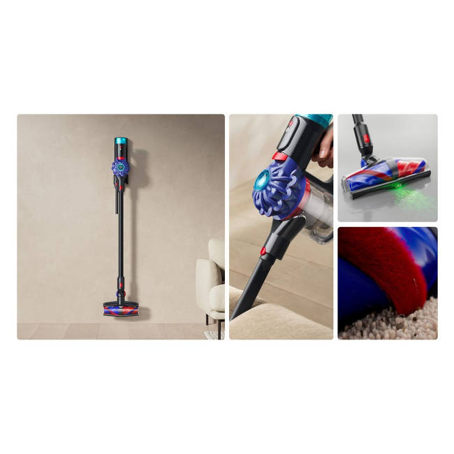 Dyson V10 Konical Cordless Vacuum + Auto-Emptying Dock - Black & Purple | 594028-01 - Image 2