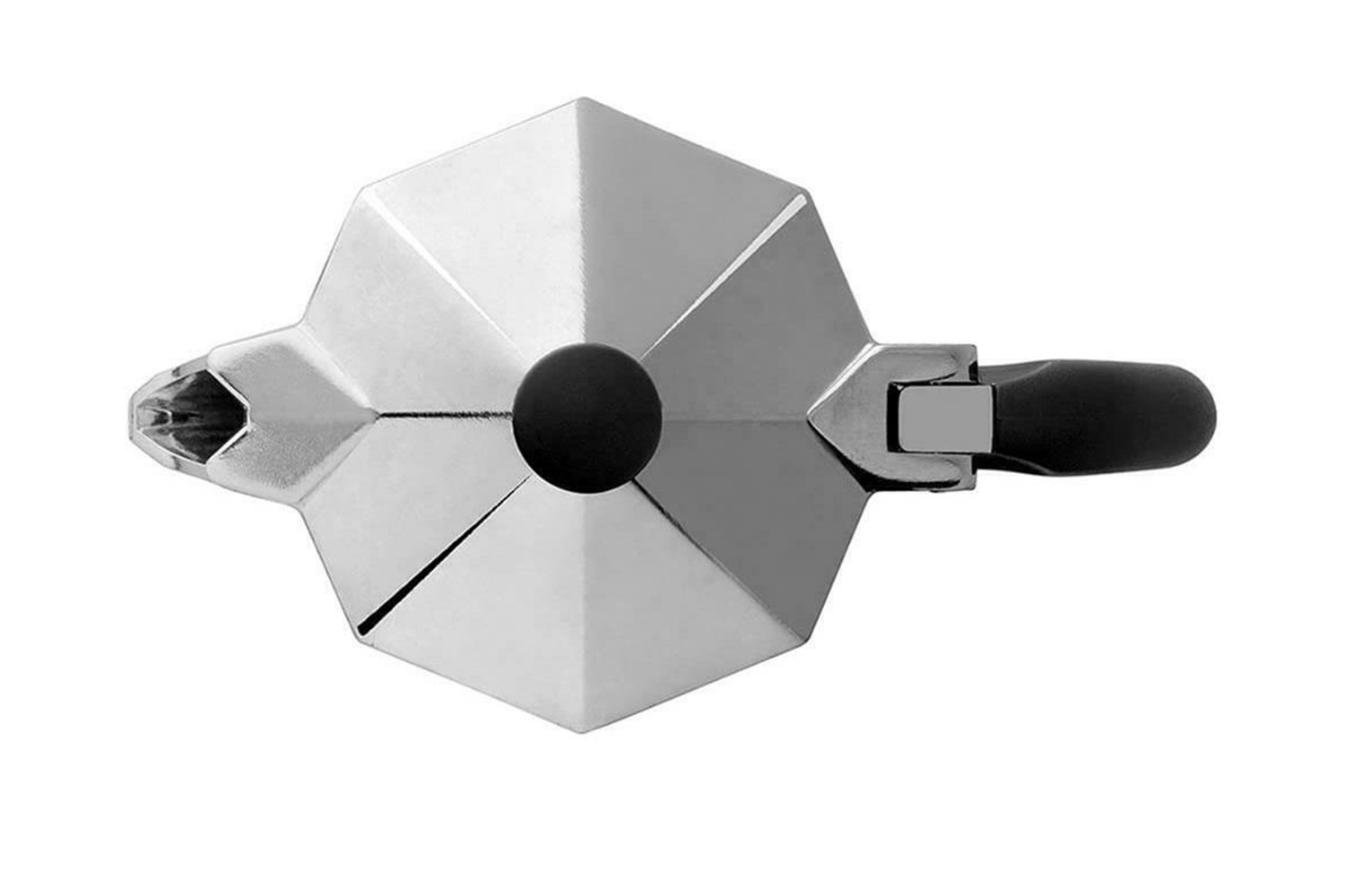 Bialetti  Moka Express 3 Cup- Espresso Coffee Maker – Silver | ME3 - Image 3 Bialetti  Moka Express 3 Cup- Espresso Coffee Maker – Silver | ME3 - Image 3