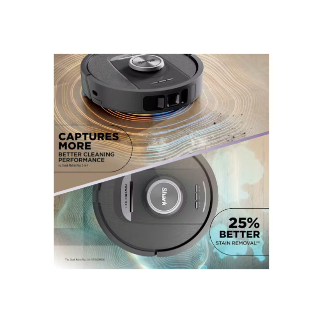 Shark PowerDetect NeverTouch 2-in-1 Self-Empty & Self-Refill Robot Vacuum & Mop - Black | RV2800YEUK - Image 8