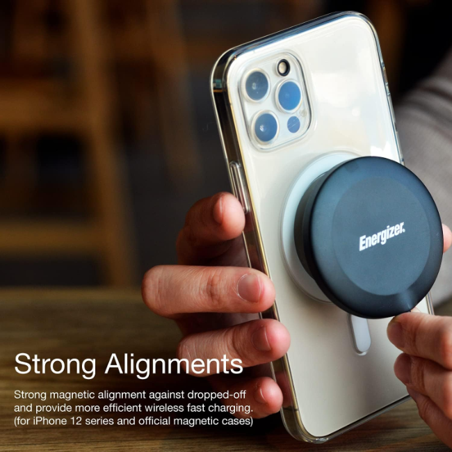 Energiser 15w Magnetic Qi Wireless Charger For iPhones | BWCP119 - Image 4