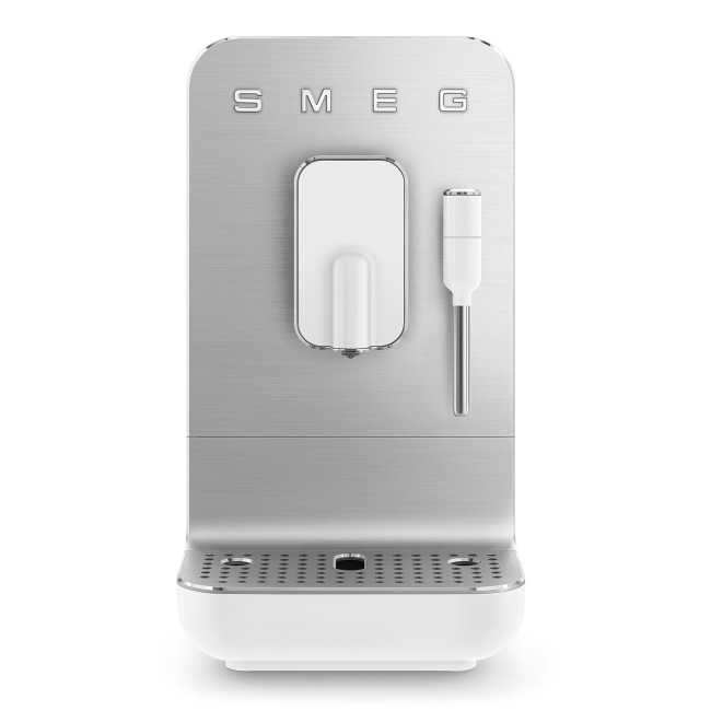 Smeg Bean To Cup Coffee Machine - White | BCC12WHMUK