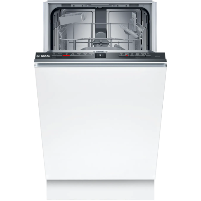Bosch Series 2 Fully-Integrated Slimline Dishwasher - White | SPV2HKX42G