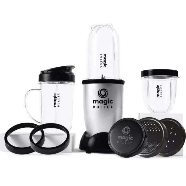 Nutribullet Magic Bullet Blender Set | Brushed Steel | MBL11 Nutribullet Magic Bullet Blender Set | Brushed Steel | MBL11