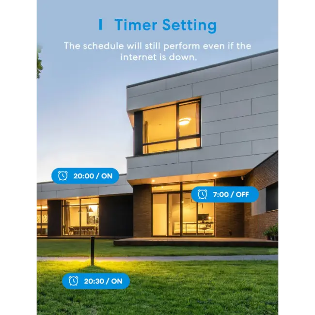 Meross Smart Outdoor Wi-Fi Plug | MSS620HK-UK - Image 4