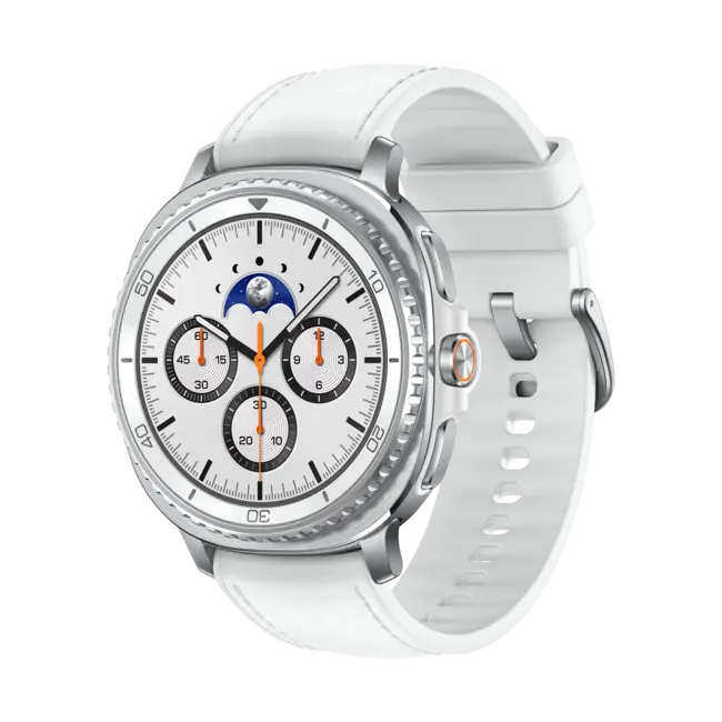 Samsung Galaxy Watch8 Classic - White | SM-L500NZWAEUA - Image 2 Samsung Galaxy Watch8 Classic - White | SM-L500NZWAEUA - Image 2