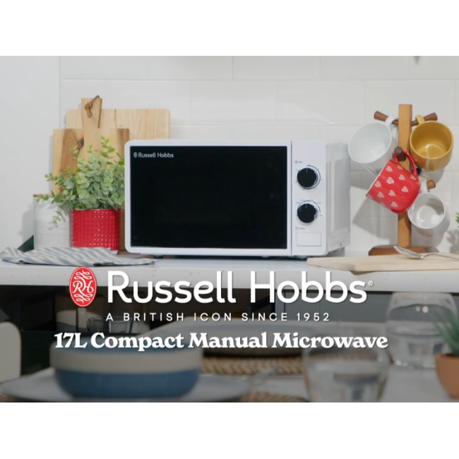 Russell Hobbs 17l Microwave | White | RHMM703MN