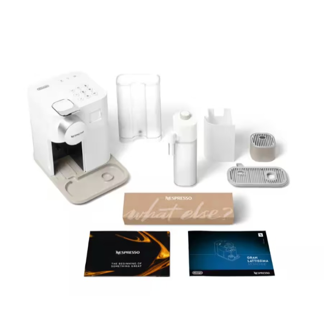 Delonghi Gran Lattisma Nespresso Coffee Machine | White | EN640.W - Image 6