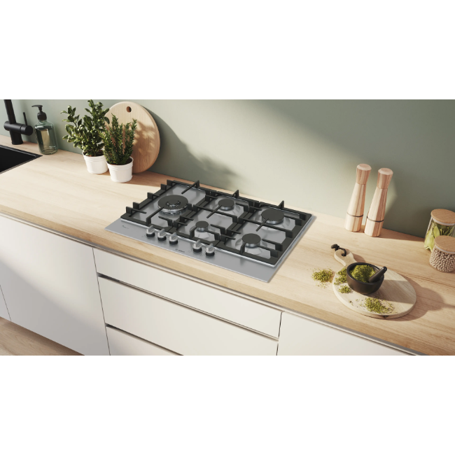Bosch Series 6 Gas Hob 75 cm - Stainless Steel | PCS7A5190 - Image 5