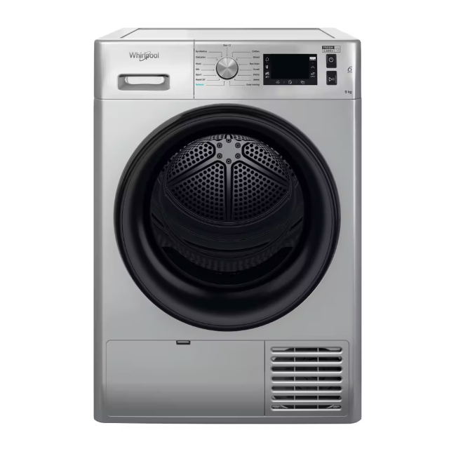 Whirlpool Heatpump Dryer 9kg  - Silver | FFTM229X2SKUK - Image 1 Whirlpool Heatpump Dryer 9kg  - Silver | FFTM229X2SKUK - Image 1