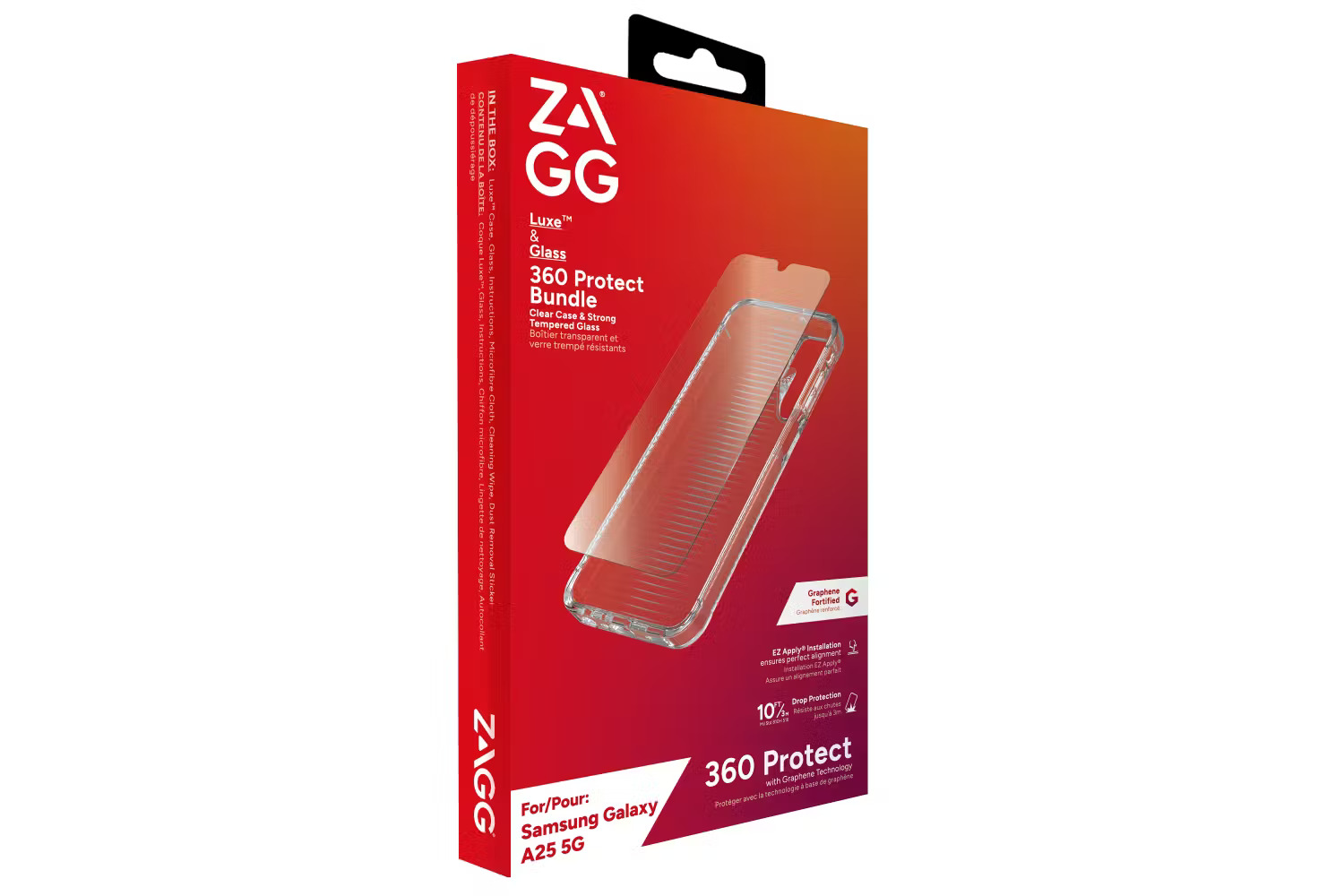 Zagg Samsung Galaxy A25 5G Luxe Case and 360 Screen Protector Bundle | 700513731 - Image 4