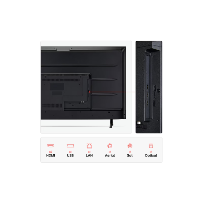 LG 43" FHD Smart TV - Black | 43LR60006LA.AEKQ - Image 5