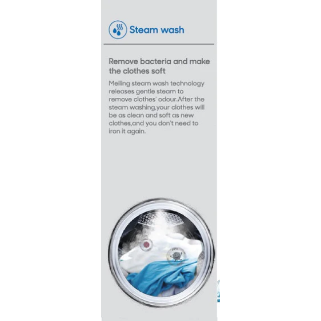 Powerpoint 8Kg Washer Dryer - White | P328514MLW-B - Image 10 Powerpoint 8Kg Washer Dryer - White | P328514MLW-B - Image 10