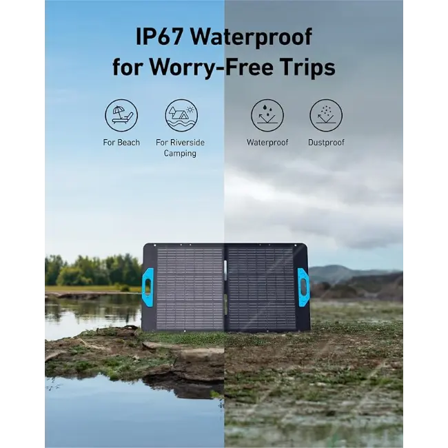 Anker SOLIX PS100 Portable Solar Panel | A24340A1 - Image 5