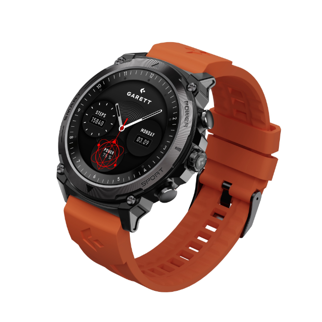 Garett Atom Smartwatch - Black Steel | ATOM-BLACK - Image 8