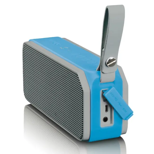 Lenco Bluetooth Stereo Speaker With Party Lights | Blue | BT-191BU - Image 4