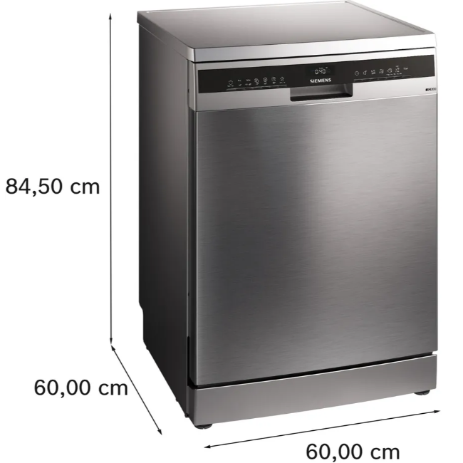 Siemens IQ300 Free-Standing Dishwasher - Brushed Steel | SN23EI03ME - Image 10