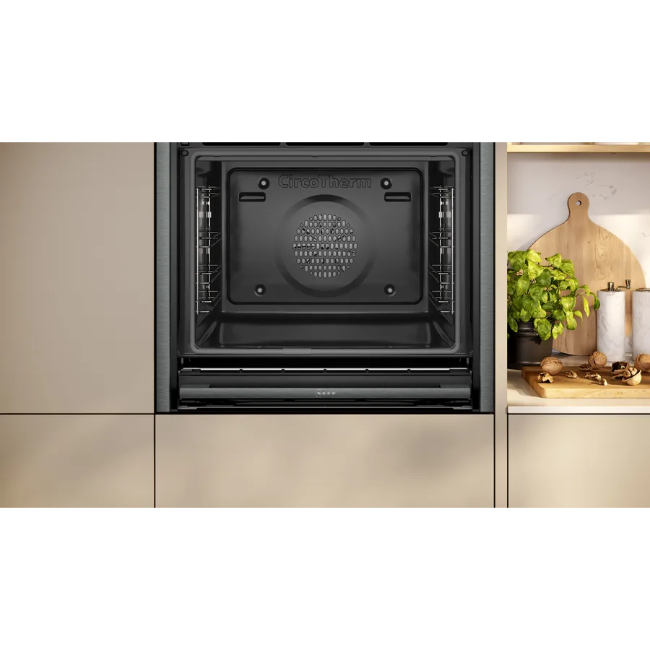 Neff N90 Built-in Single Oven - Graphite-Grey | B64CT73G0B - Image 3