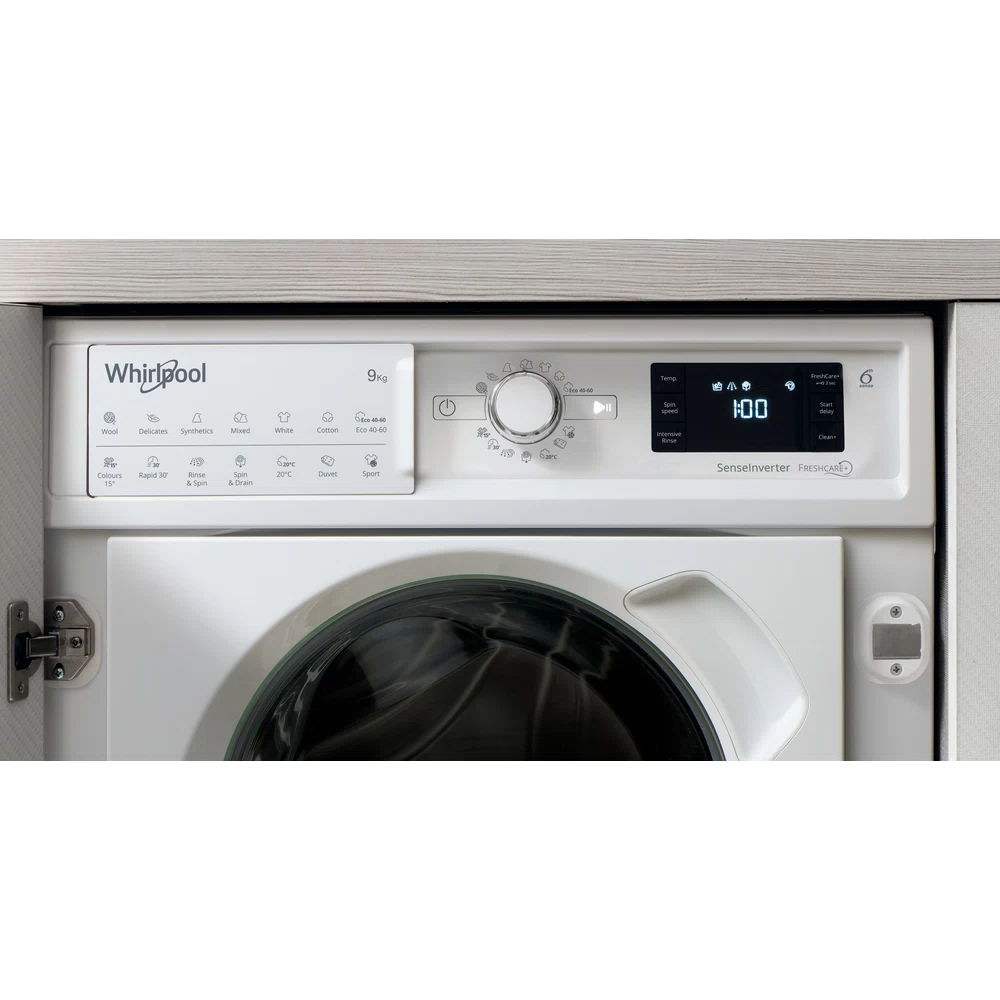 Whirlpool 9KG 1400 Spin Integrated Washing Machine | BIWMWG91485UK - Image 6