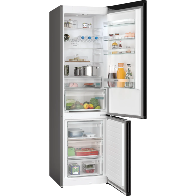 Siemens IQ300 Free-Standing Fridge-Freezer No-Frost - Black Steel | KG39NXXBF - Image 3