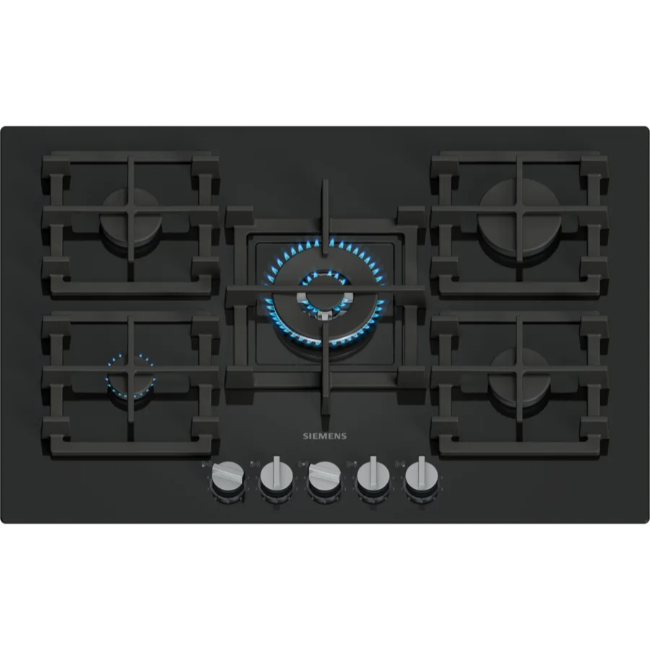 Siemens IQ500 Gas Hob - Black | EP7A6QI40 Siemens IQ500 Gas Hob - Black | EP7A6QI40
