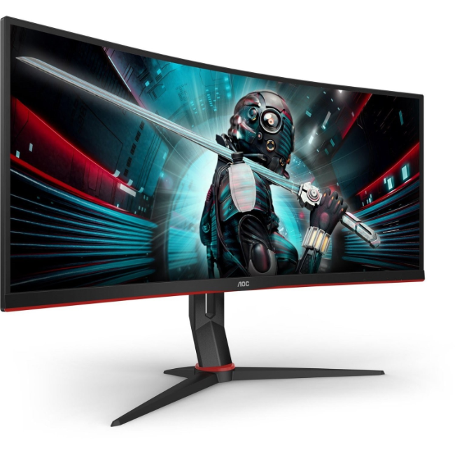 AOC 34" WQHD Curved Gaming Monitor | CU34G2X/BK - Image 5