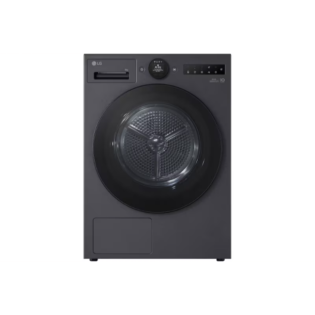 LG 9kg DUAL Inverter Heat Pump™ Tumble Dryer Series 7 - Black | RHX7009TBB