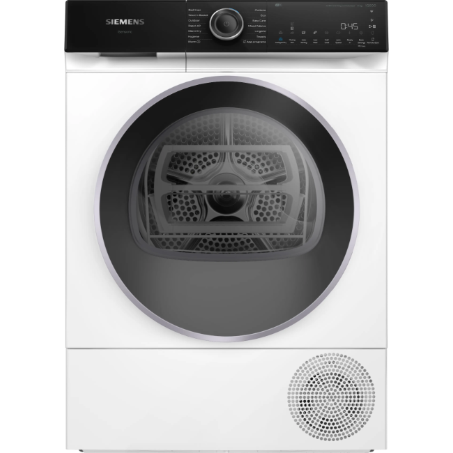 Siemens IQ500 Heat Pump Tumble Dryer 9kg - White | WQ46H2D9IE