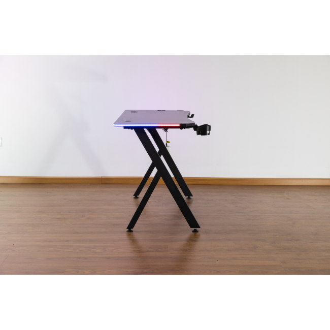 BX Gaming Desk with Integrated RGB lights | TEKGDV04 - Image 6