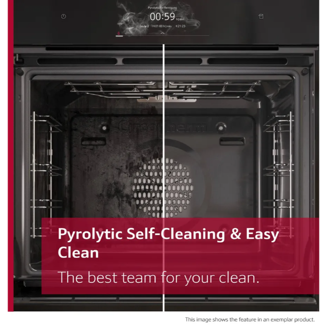 Neff N 90 Built-In Single Oven with Added Steam Function - Graphite Grey | B64VT73G0B - Image 10