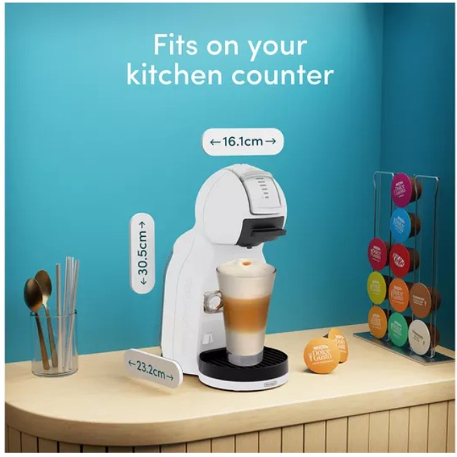 DeLonghi Nescafé Dolce Gusto Mini Me 2 Ice Bundle Coffee Machine | White | EDG335.W2CAPS - Image 3