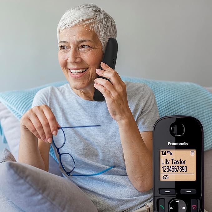 Panasonic Cordless Phone + Answer Machine - Black | KX-TGC260 - Image 4