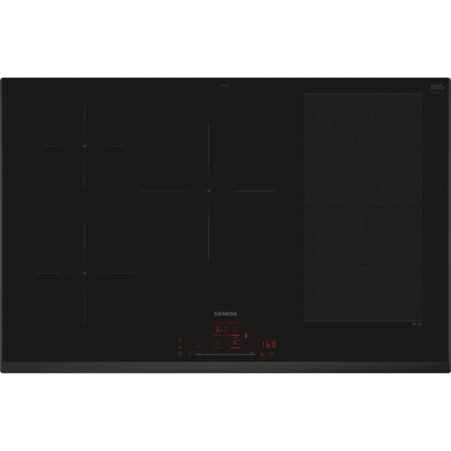 Siemens IQ700 Induction Hob 80 cm - Black | EX851HVC1E
