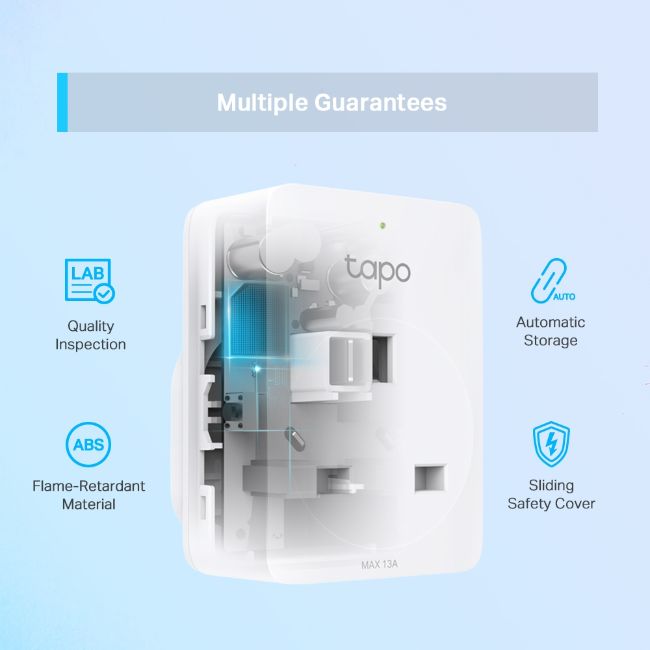 TP-Link Mini Smart Wi-Fi Socket | Tapo P100 - Image 8 TP-Link Mini Smart Wi-Fi Socket | Tapo P100 - Image 8