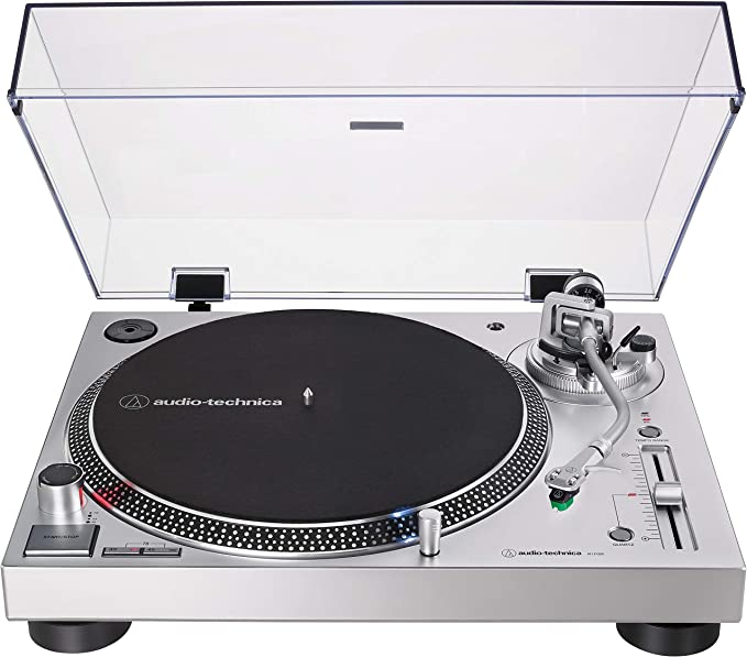 Audio-Technica Direct-Drive Turntable - Silver | LP120XUSBHCSV - Image 2