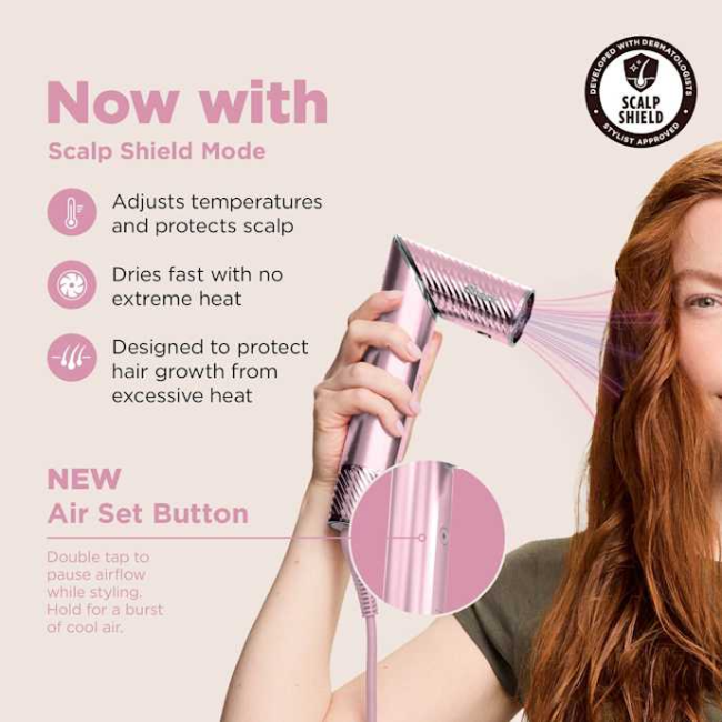 Shark FlexStyle IonCurl Hair Styler and Dryer - Pink | HD850UKPK - Image 6