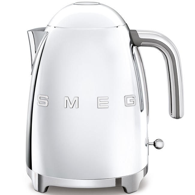 Smeg 50's Retro Style Polished Steel Kettle | KLF03SSUK Smeg 50's Retro Style Polished Steel Kettle | KLF03SSUK